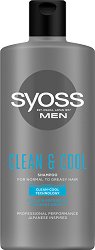 Syoss Men Clean & Cool Shampoo - маска