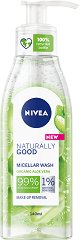 Nivea Naturally Good Organic Aloe Vera Micellar Wash - крем
