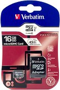 Micro SDHC   16 GB Verbatim Premium U1