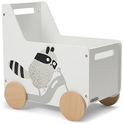 Дървен кош за играчки KinderKraft Racoon - продукт