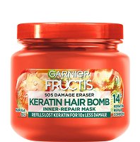 Garnier Fructis SOS Damage Eraser Keratin Hair Bomb Mask - 