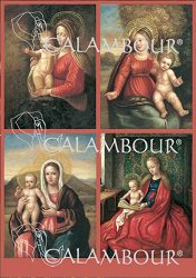 Декупажна хартия Calambour - Дева Мария и Младенеца 23