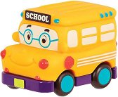 Усмихнат училищен автобус - играчка