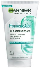 Garnier Hyaluronic Aloe Cleansing Foam - продукт