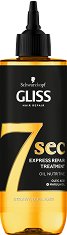 Gliss 7sec Express Repair Treatment Oil Nutritive - маска
