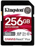 SDXC   256 GB Kingston Canvas React Plus