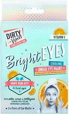 Dirty Works Bright Eyes Cooling Under Eye Masks - гел