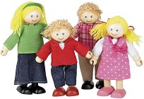 Дървени куклички Bigjigs Toys- Щастливо семейство - фигура