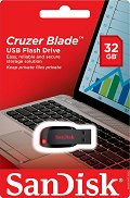 USB 2.0   32 GB SanDisk Cruzer Blade