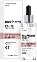 InoPharm Pure Elements 2% Hyaluronic Acid + B5 - пяна