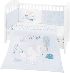 Бебешки спален комплект 3 части с обиколник Kikka Boo EU Style - 