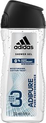 Adidas Men Adipure Moisturising Shower Gel - 