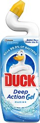 Гел за почистване на тоалетна Duck Deep Action - крем