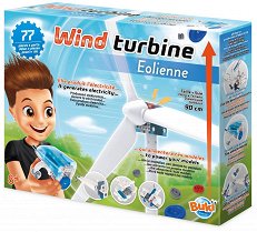 Направи сам Buki France - Голяма вятърна турбина - играчка