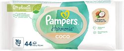 Pampers Coconut Pure Baby Wipes - 