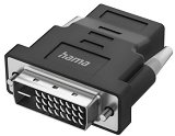  DVI-D male  HDMI female Hama