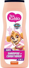 Teo Kiddo Paw Patrol 2 in 1 Shampoo & Shower Gel - играчка
