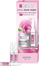 Nature of Agiva Roses Hyalurose Hero Ampoules - мокри кърпички