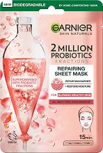 Garnier 2 Millon Probiotics Repairing Sheet Mask - крем