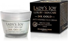 Bulgarian Rose Lady's Joy Luxury 24K Gold Face Cream - 