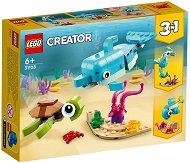 LEGO Creator - Делфин и костенурка 3 в 1 - играчка