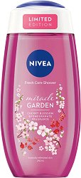 Nivea Miracle Garden Cherry Blossom & Pomegranate Shower - 