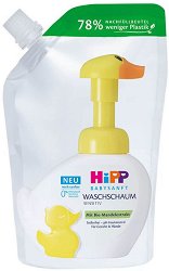 Измивна бебешка пяна за ръце и лице HiPP - олио