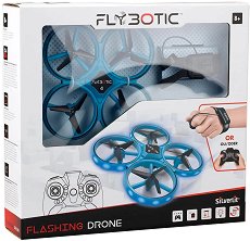 Светещ дрон Silverlit - Flashing Drone - играчка
