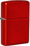   Zippo Metallic Red