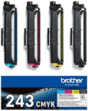   Brother TN-243 C, Y, M, BK