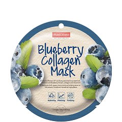Purederm Blueberry Collagen Mask - 
