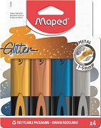   Maped Fluo Glitter Metal