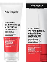 Neutrogena Clear & Defend+ Moisturiser Gel - 