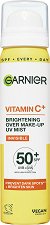 Garnier Vitamin C Brightening Over Make-Up UV Mist SPF 50+ - 