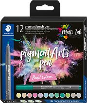      Staedtler Pigment Arts 371 Pastel Colours