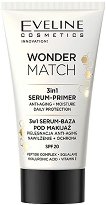 Eveline Wonder Match 3 in 1 Serum-Primer SPF 20 -  